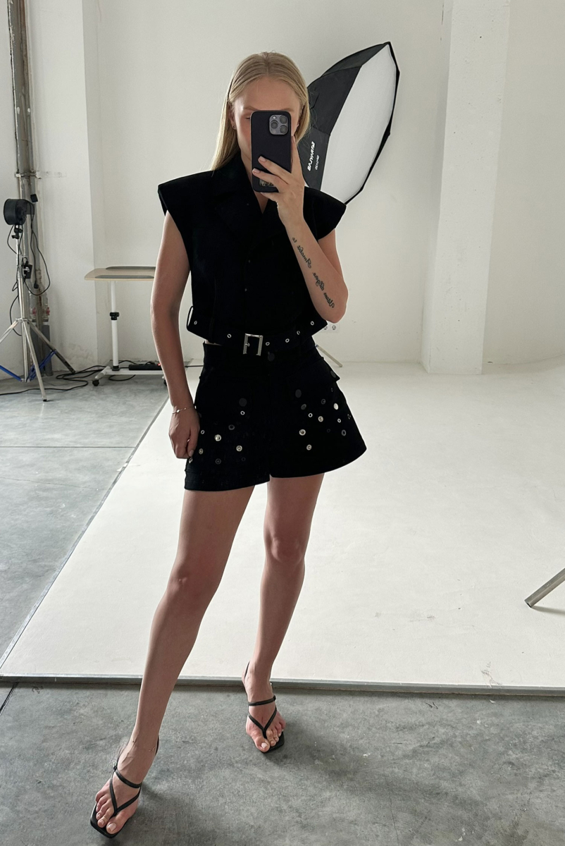 Жилет черный ULLA & LABEL .B Label .B, цвет: Черный, U041223/2 купить онлайн