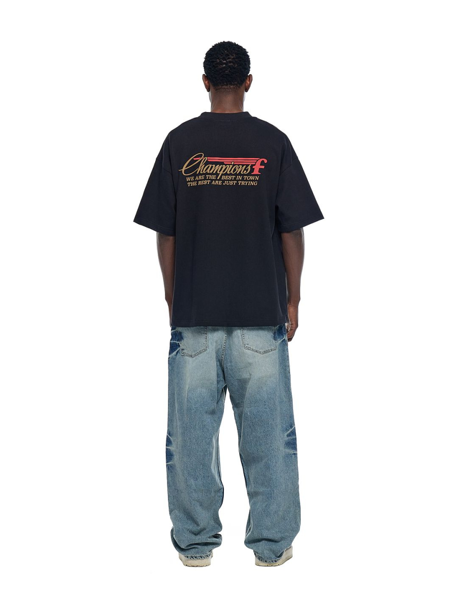 Футболка "Чемпионы" FRHT&OUT OF REACH, цвет: Черный, TSCHMPBLK купить онлайн