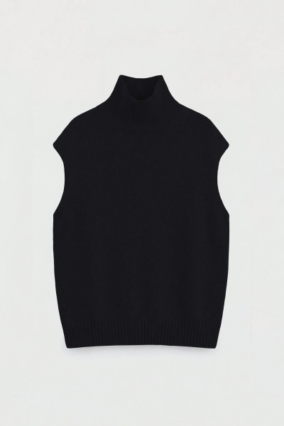 Топ с горлом «Ото» Mankova, цвет: Черный, SS26-001 купить онлайн