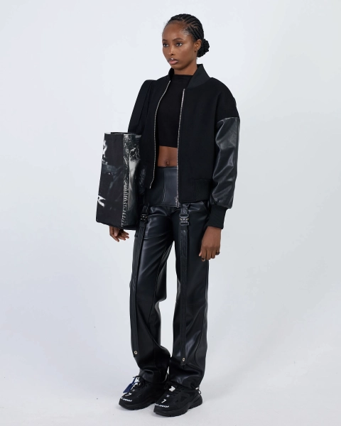 Комбинезон из экокожи ASIA ST 71, цвет: Черный, Ast71.overall-PU купить онлайн