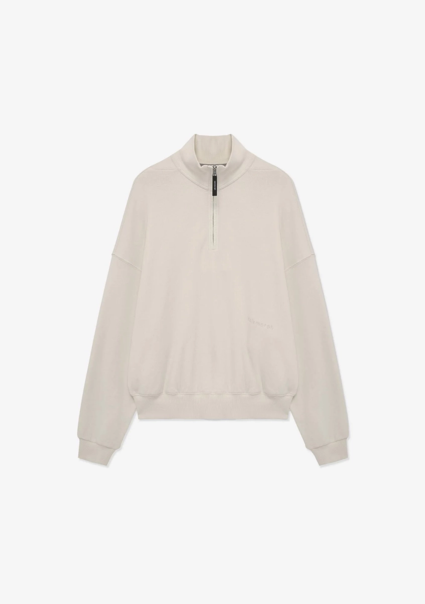 Свитшот на молнии KRAKATAU, цвет: пепельно-белый, Fw123-43 купить онлайн