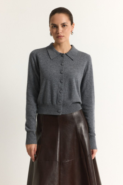 Кардиган из 100% шерсти мериноса