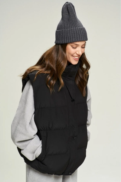 Жилет матовый Black Erist store, цвет: Черный, НФ-00002818 купить онлайн