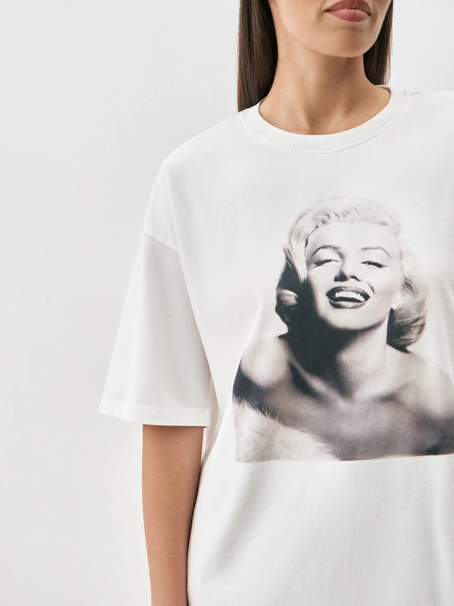 Футболка MARILYN ANNA PEKUN, цвет: белый, 33.2495.103 купить онлайн