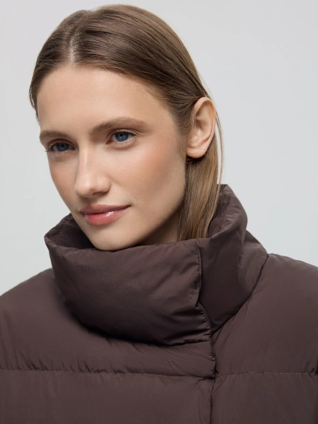 Пуховик RUTH ANNA PEKUN, цвет: коричневый, 12.2572.700 купить онлайн