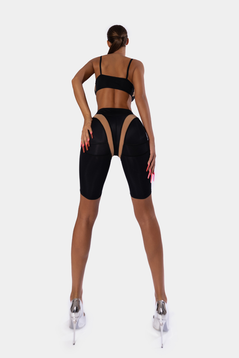 Легинсы Nude qb A QUICK BUCK, цвет: black  |новая коллекция купить онлайн