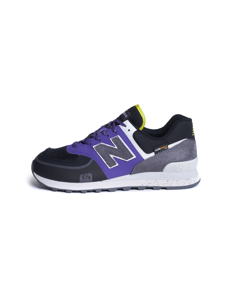 Кроссовки мужские New Balance 574 Cordura "Purple-Black" NKDADDYS SNEAKERS, цвет: фиолетовый U574TY2 купить онлайн