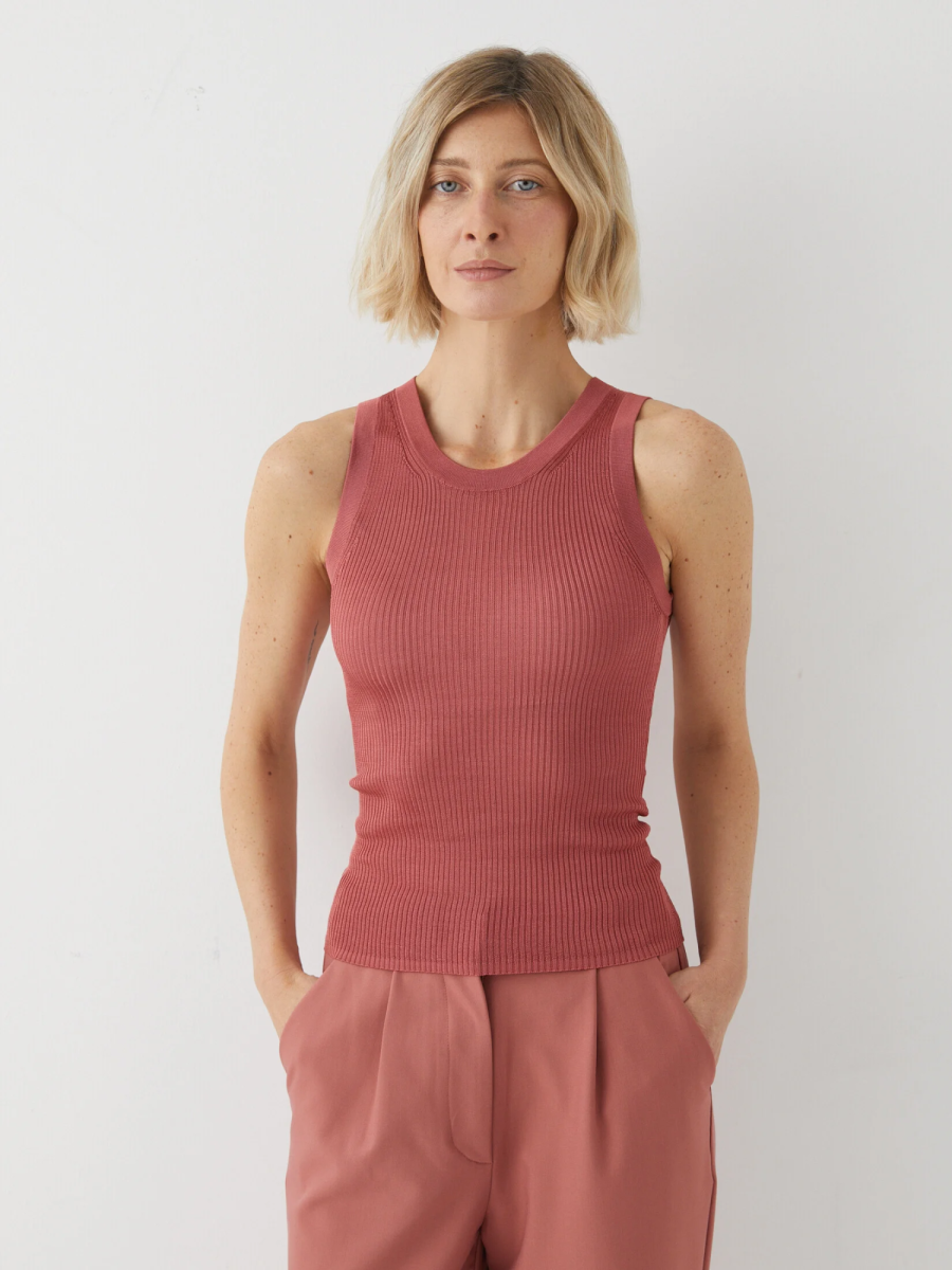 Топ-майка из вискозы