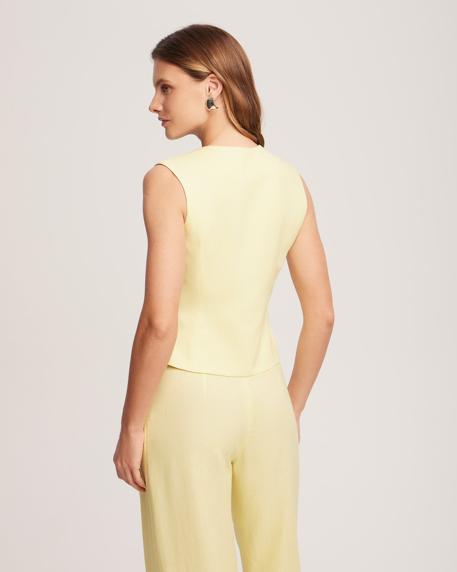 Жилет To be Blossom, цвет: yellow 131393 |новая коллекция купить онлайн