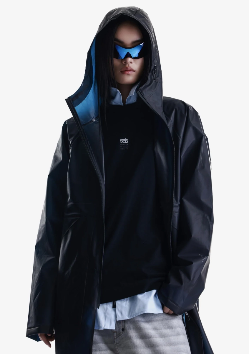 Дождевик-трансформер KRAKATAU, цвет: темно-синий, Qu575-61 купить онлайн