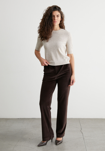 Топ кашемировый Norma Marou, цвет: молочный, Mar4_2608 купить онлайн