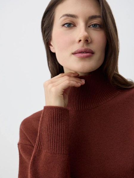 Джемпер SOUL ANNA PEKUN, цвет: коричневый, 40.2110.700 купить онлайн