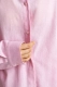Костюм лён с шортами Pink