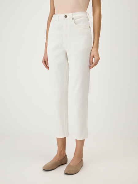 Укороченные джинсы Conso, цвет: белый, PG 260407 - белый купить онлайн