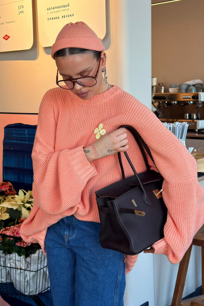 Шапка БИНИ короткая Label .B, цвет: светло-розовый Ac.54.0/2LP купить онлайн