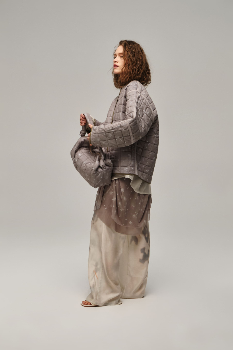 Двухсторонняя куртка UNKE, цвет: хаки, 2502JK001C_KH купить онлайн