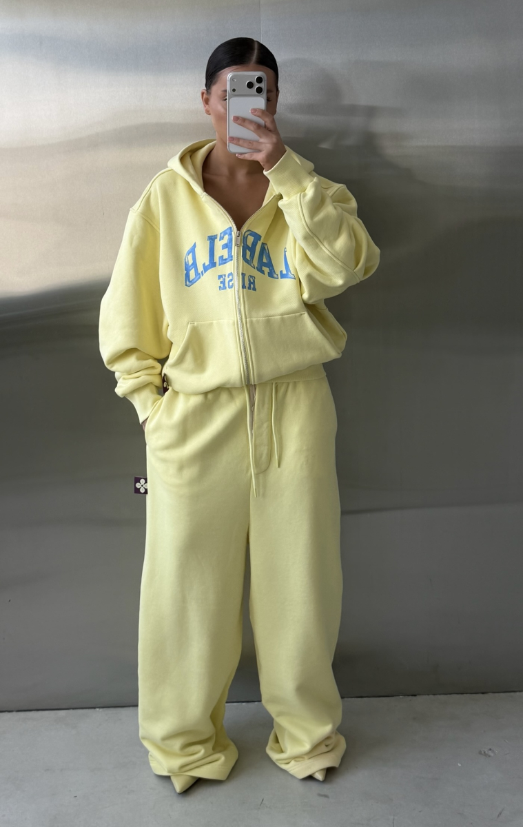 Худи на молнии Label .B, цвет: Желтый,  купить онлайн