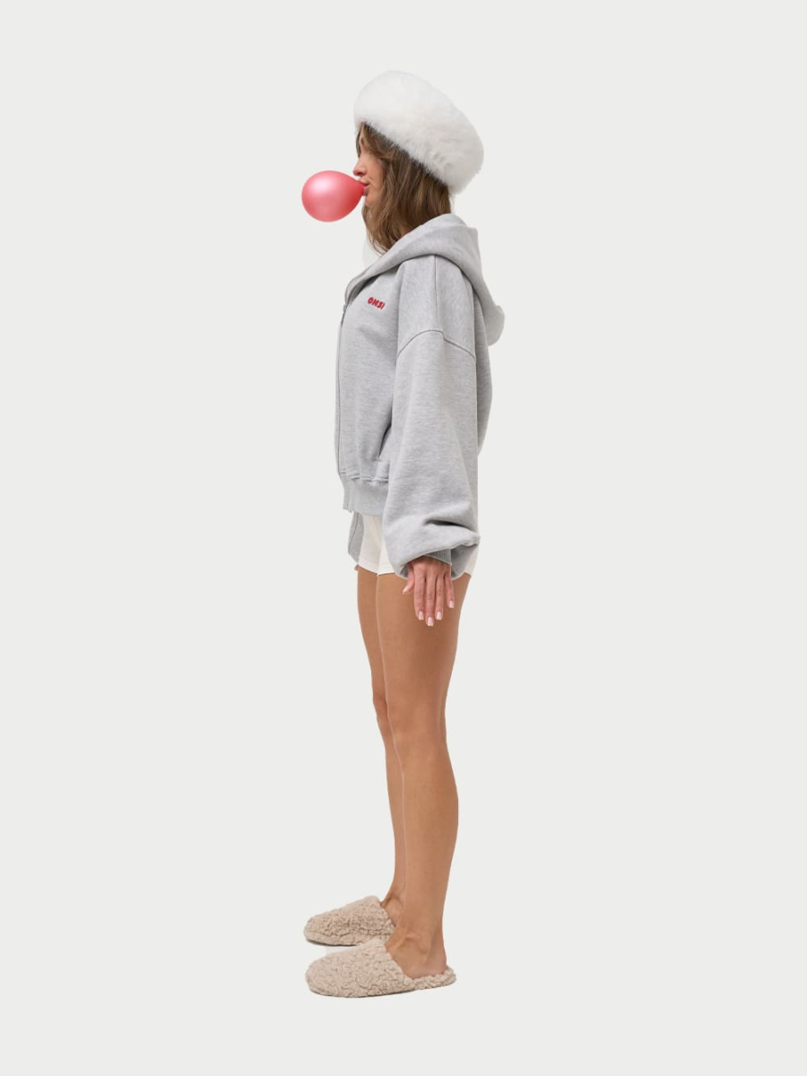 Zip Худи с начесом ONSI, цвет: melange,  купить онлайн