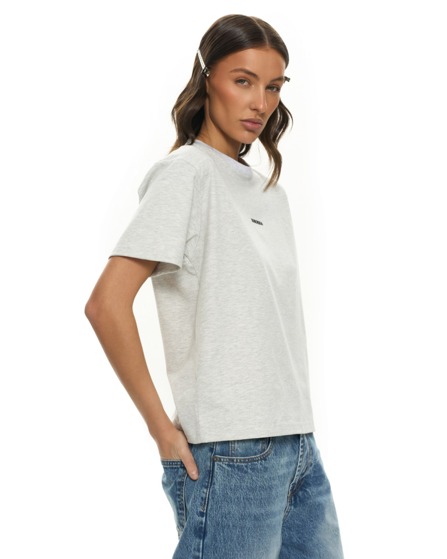 Футболка BASE Suborbia, цвет: grey melange, 006408 купить онлайн