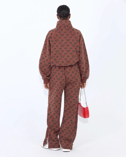 Джоггеры PATTERN FLYING A WOMEN BROWN ASIA ST 71, цвет: коричневый, Ast71.jogg-pattern-A-br-w купить онлайн