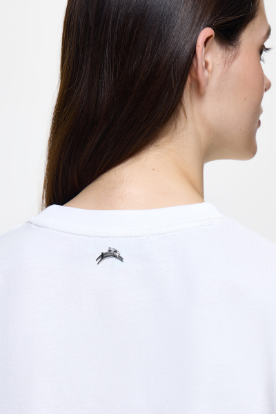 Футболка с принтом DREAMS BY ALENA AKHMADULLINA, цвет: белый, 126103120404450/302000 купить онлайн