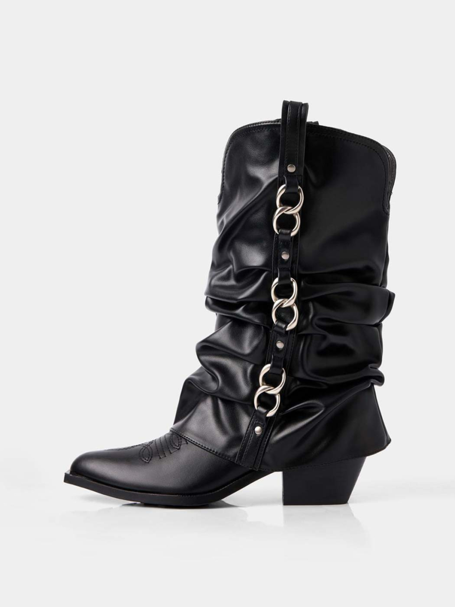 Полусапоги с напуском