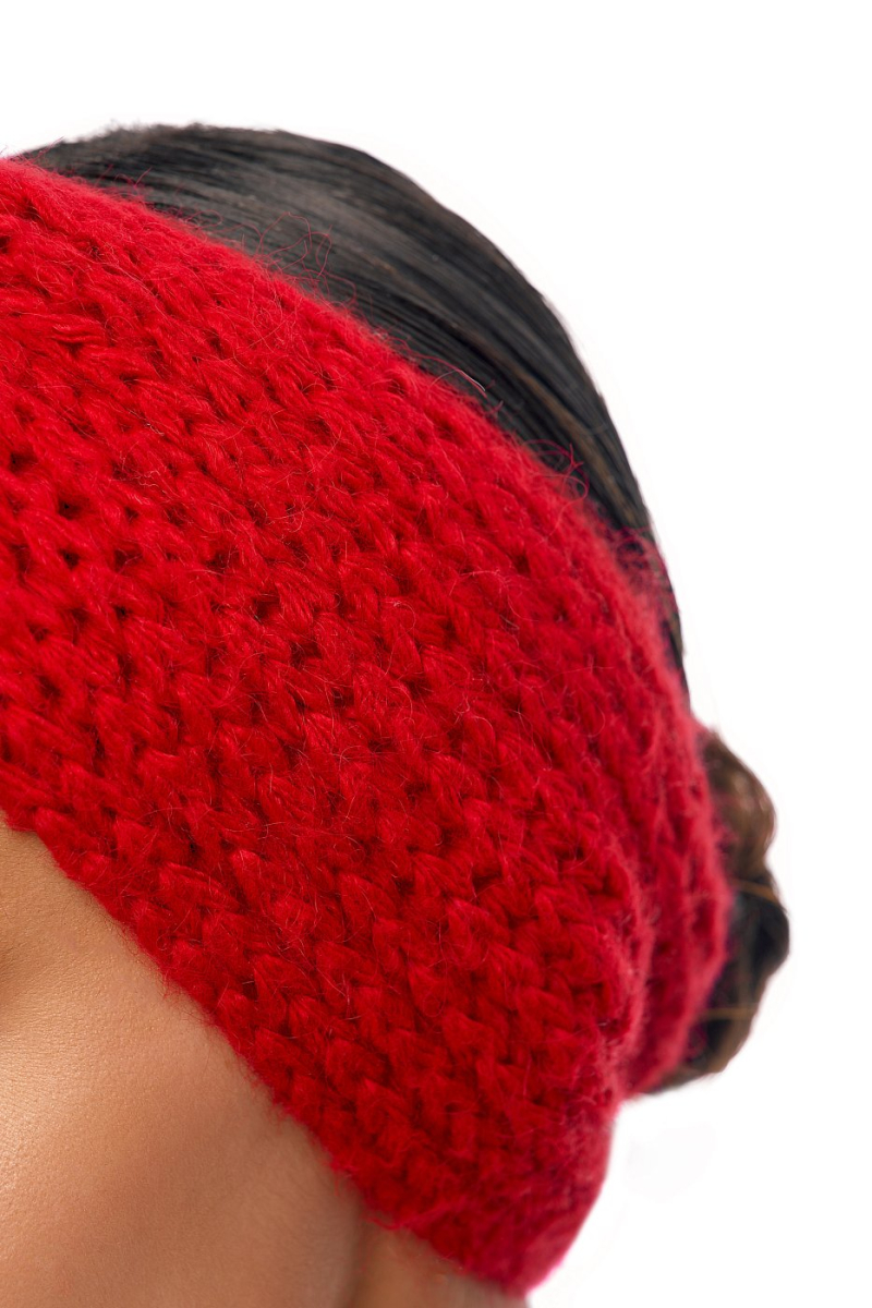 Повязка на голову c узлом SODAMODA, цвет: красный 11539 купить онлайн