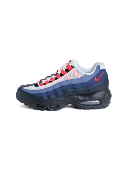 Кроссовки подростковые Nike Air Max 95 "Dark Obsidian Track Red" NKDADDYS SNEAKERS, цвет: синий CJ3906-404 купить онлайн