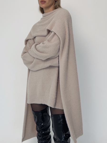 Джемпер травка НИ ИМЕНИ, НИ ПОХОЖИХ, цвет: розовый, 00-00000027 купить онлайн