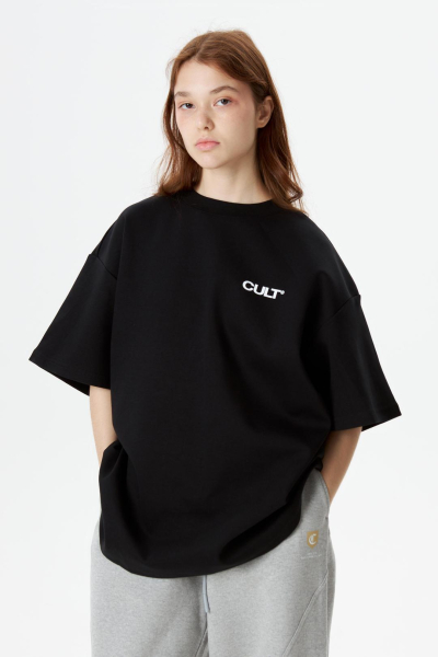 Футболка Join our Cult CULT, цвет: Черный,  купить онлайн