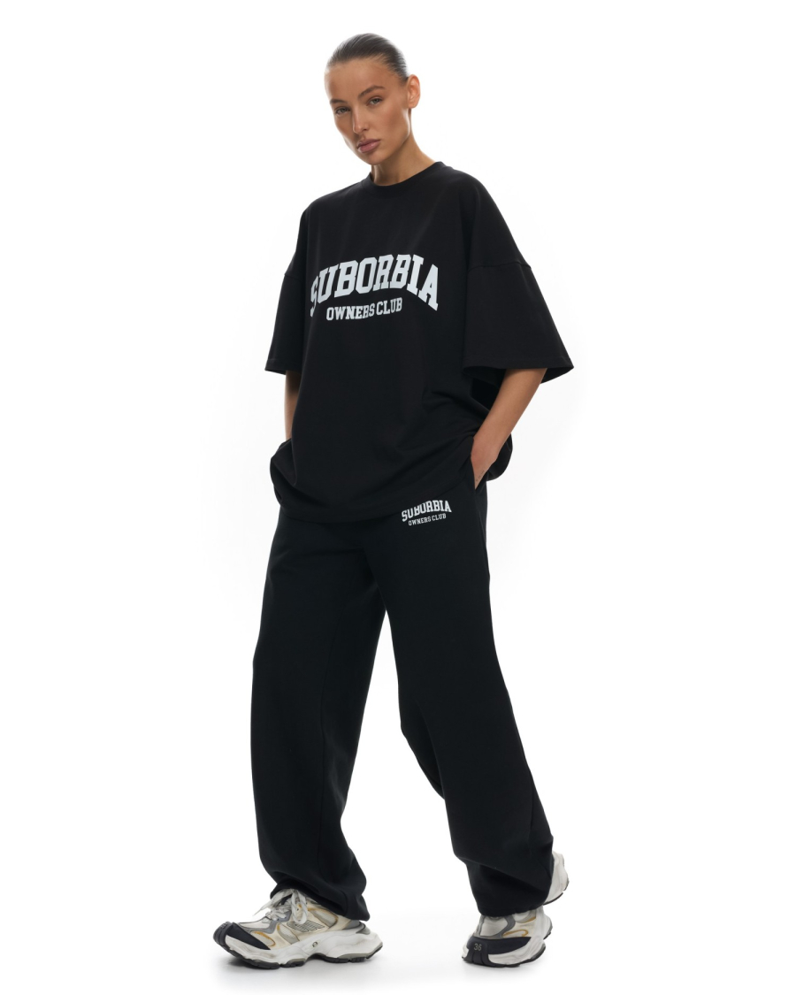 Футболка OWNERS CLUB Suborbia, цвет: black-white, 006393 купить онлайн