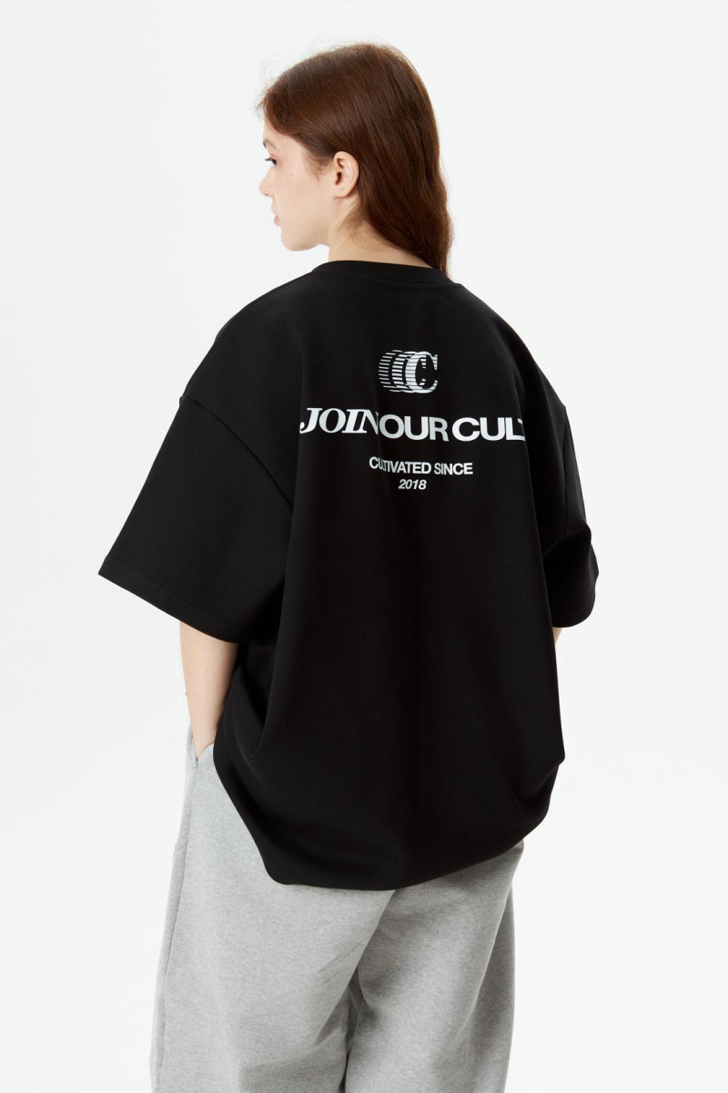 Футболка Join our Cult CULT, цвет: Черный,  купить онлайн