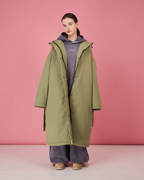 Плащ лавр зима TABOO, цвет: зеленый, Pllavr купить онлайн