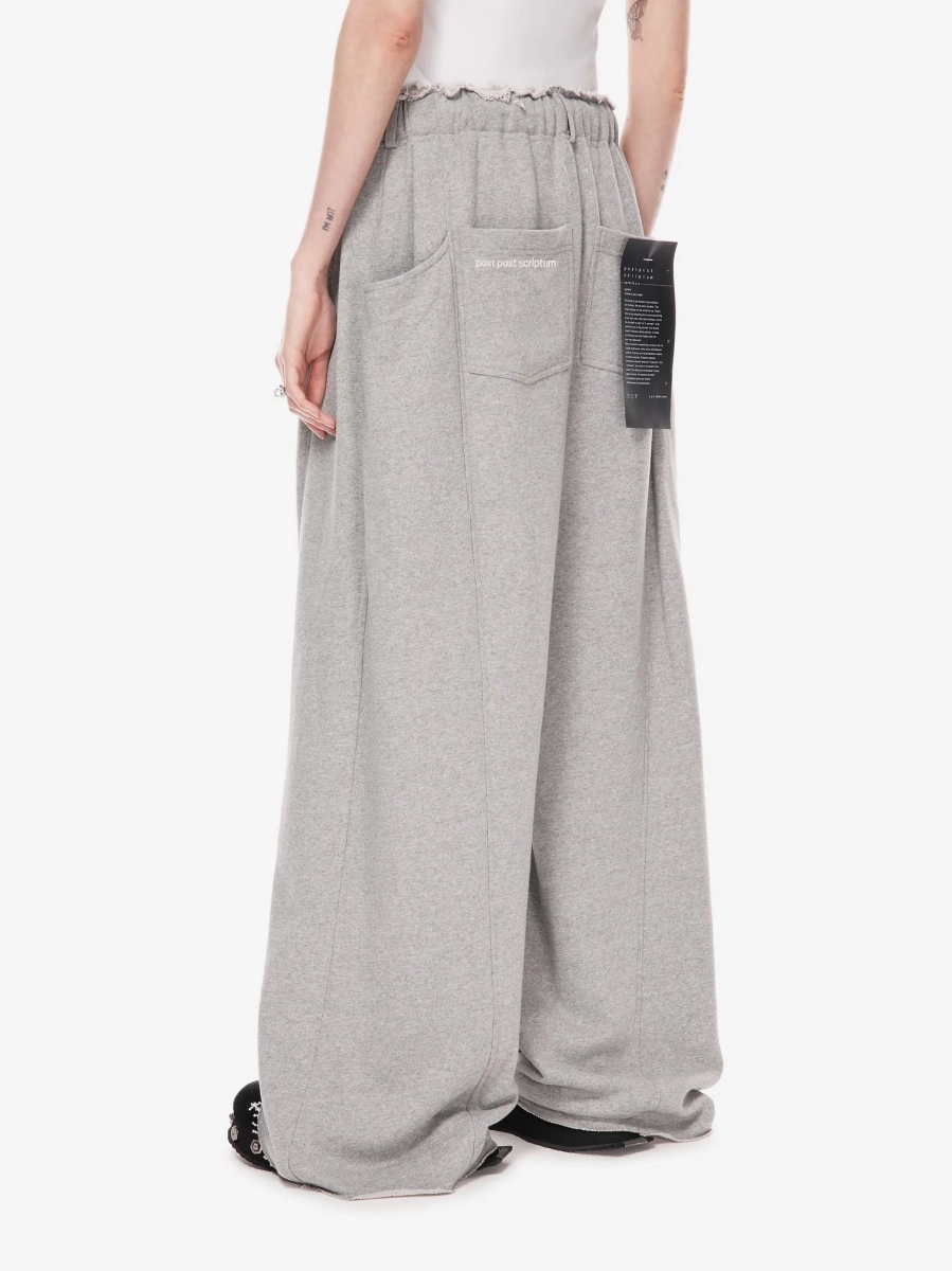 Трикотажные брюки p.p.s., цвет: серый,  купить онлайн