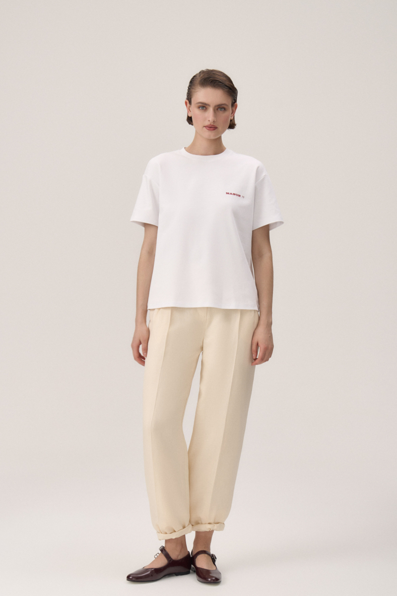 Футболка Brigitte FASHION REBELS, цвет: белый FR25SS1TS20PR5W320WT |новая коллекция купить онлайн
