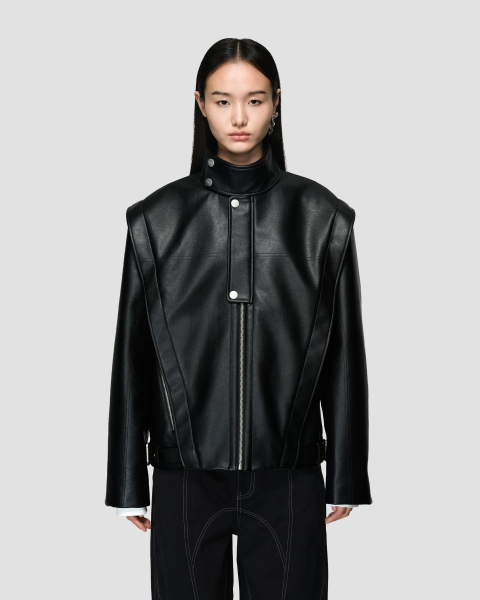 Куртка Кожаная Nightfall Jacket Berhasm, цвет: Черный, jac25-1-black купить онлайн