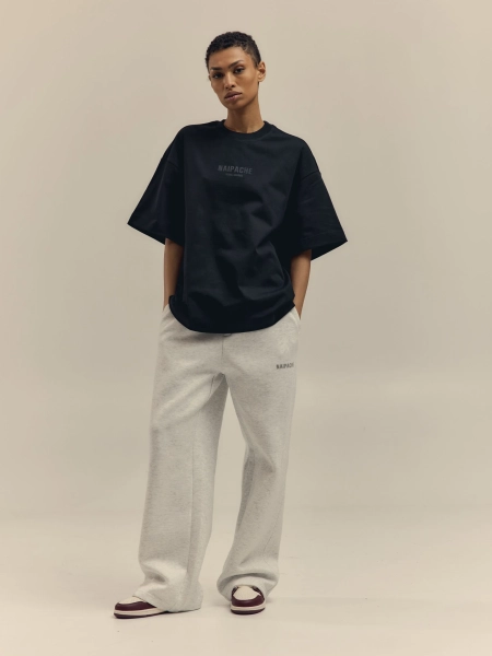 Футболка Heavyweight T-Shirt NAIPACHE, цвет: Черный,  купить онлайн