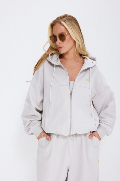 Олимпийка из бархатистого хлопка