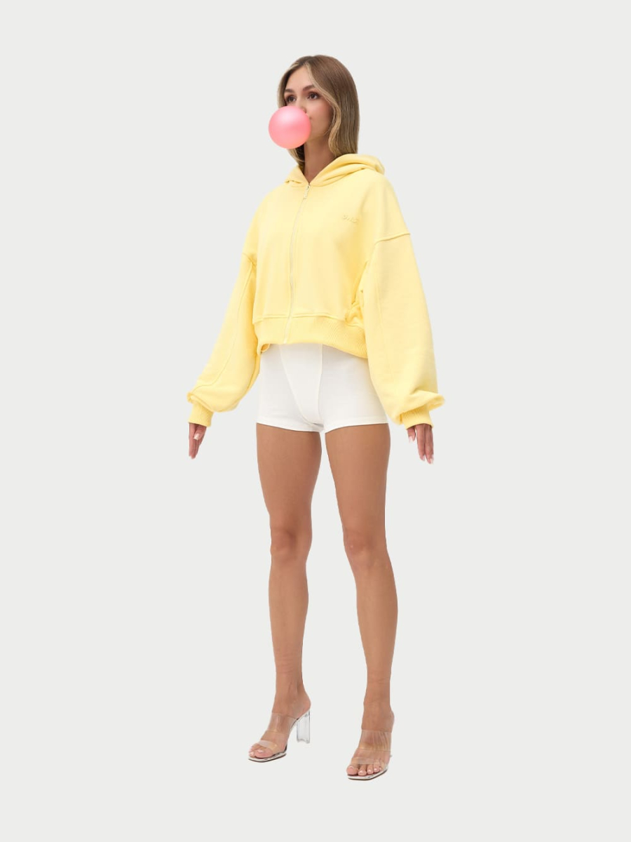 Zip Худи ONSI, цвет: butter,  купить онлайн