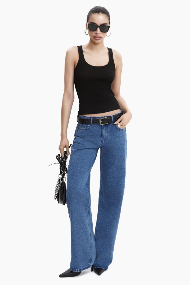 Джинсы из смесового хлопка TOPTOP, цвет: синий, TT.036.12903.621 купить онлайн