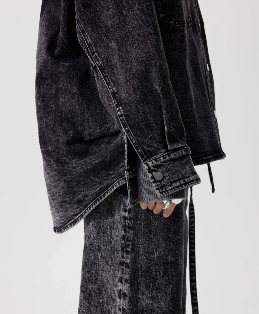 Куртка-рубашка GLVR, цвет: серый, 225G32GAC2301 купить онлайн