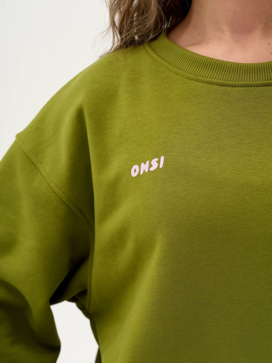 Свитшот ONSI, цвет: матча,  купить онлайн
