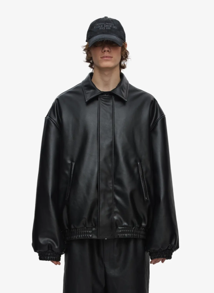 Бомбер кожаный FW2425