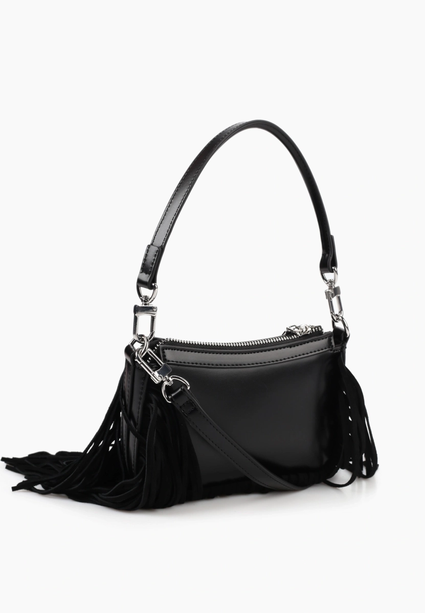 Сумка с бахромой SBALO, цвет: Черный 524J33 купить онлайн