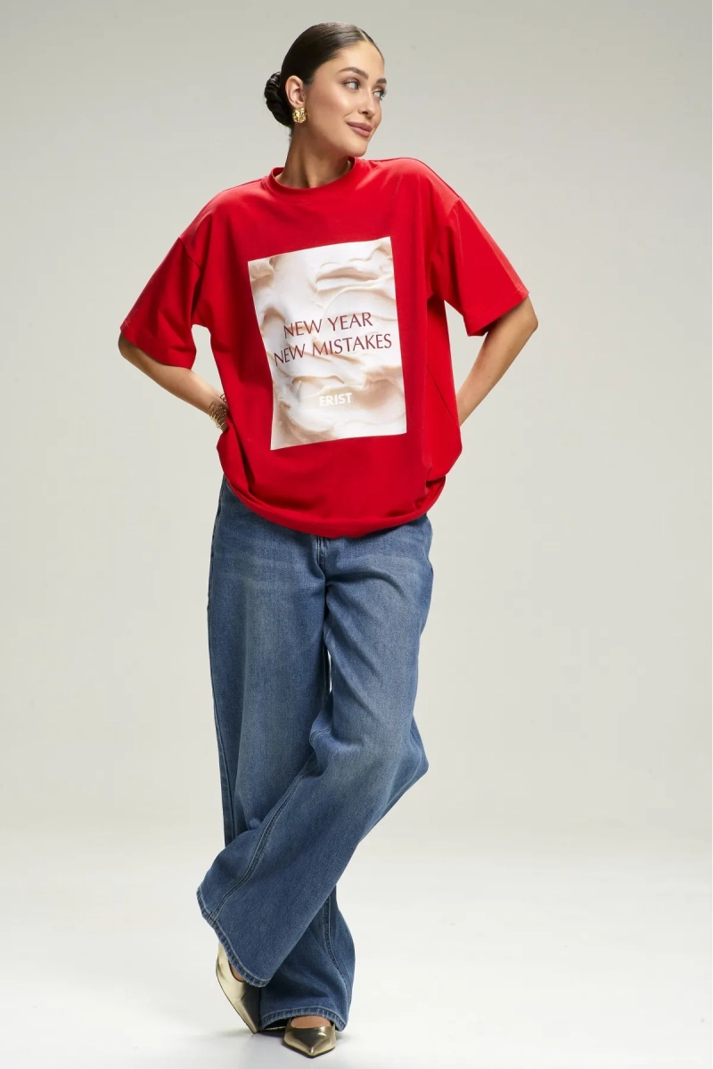 Футболка New Mistakes Red