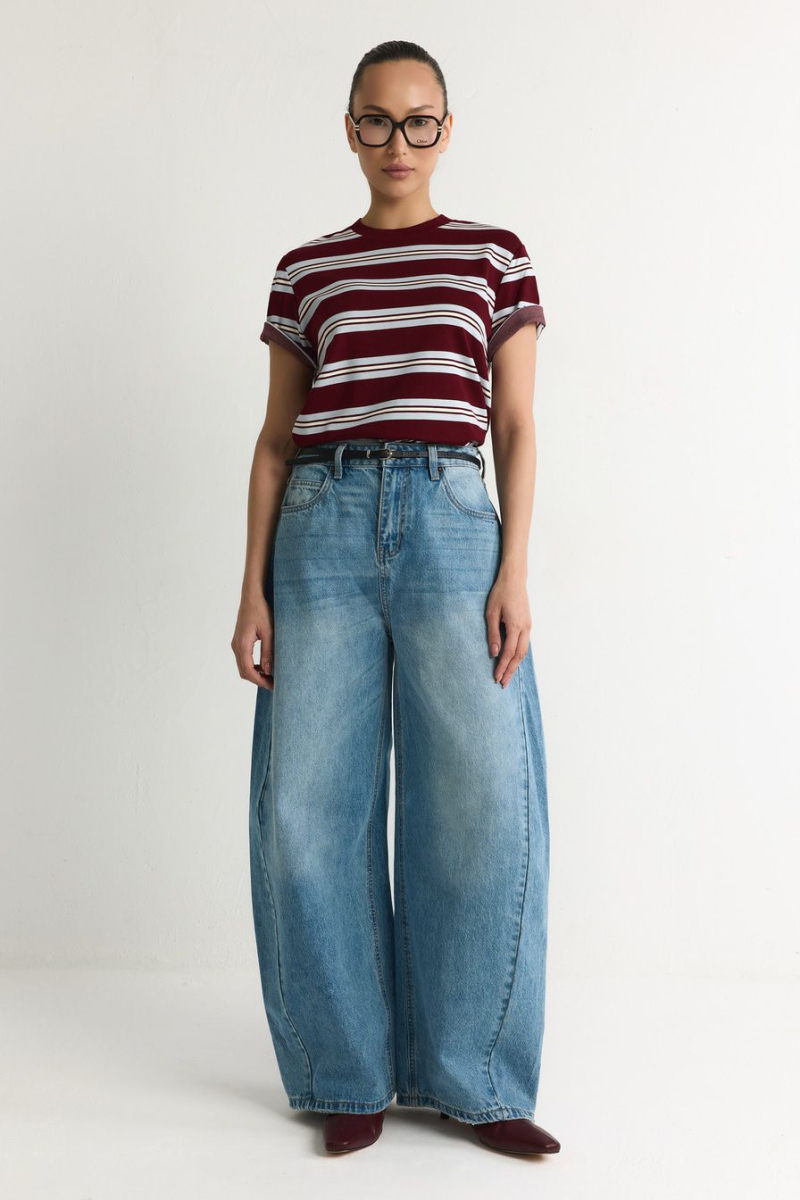 Джинсы из 100% хлопка