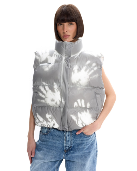 Жилет базовый мини с эффектом термохрома