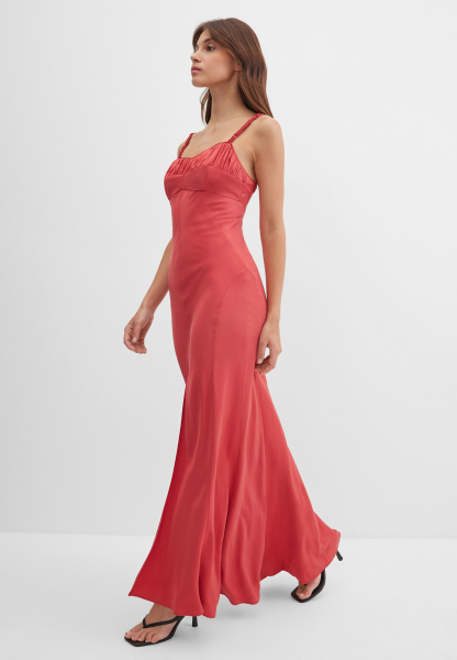 Платье с разрезом Моника Marou, цвет: красный, Mar_26050916 купить онлайн