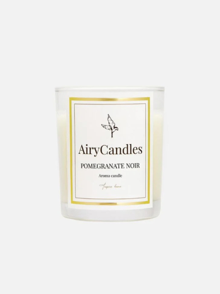 Аромасвеча с деревянным фитилем Pomegranate Noir, 190 мл