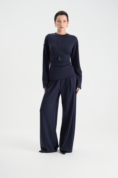 Костюм: лонгслив+брюки MIA AIM, цвет: синий, MIA742 купить онлайн